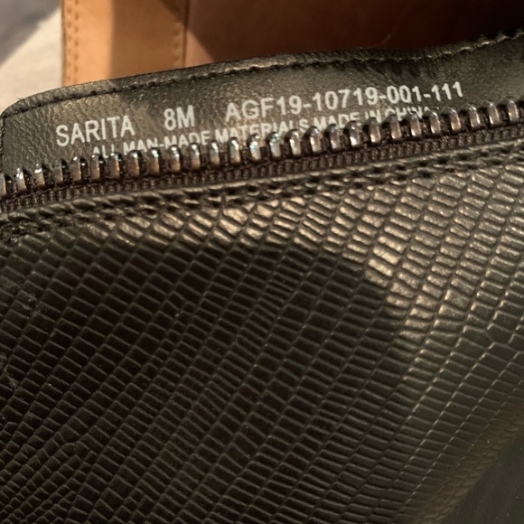 Black wedge booties - Picture 3 of 4